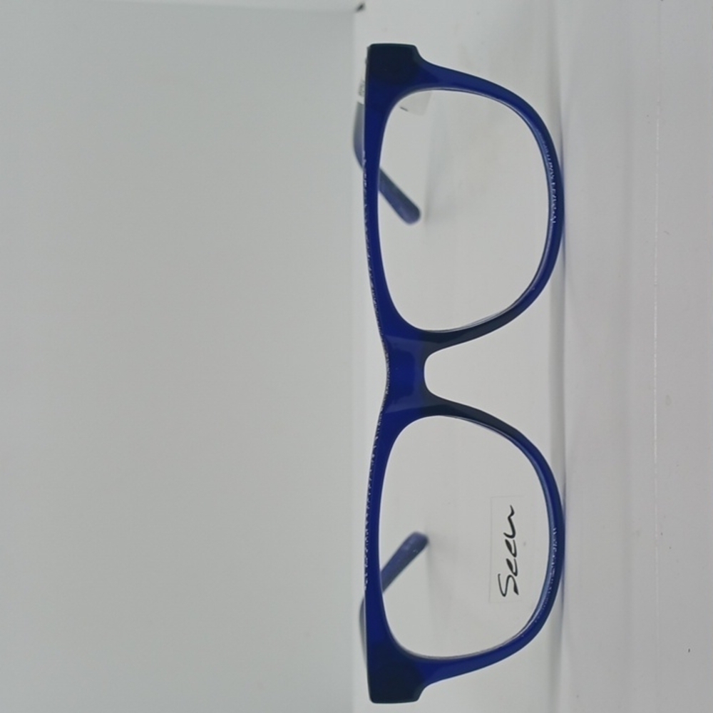 NWT UNISEX SEEN EYEGLASS FRAMES NAVY BLUE